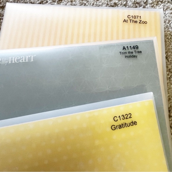 Lot of 32 Close To My Heart Acrylix Clear Stamps - Scrapbooking Cards Stamping - Picture 2 of 13